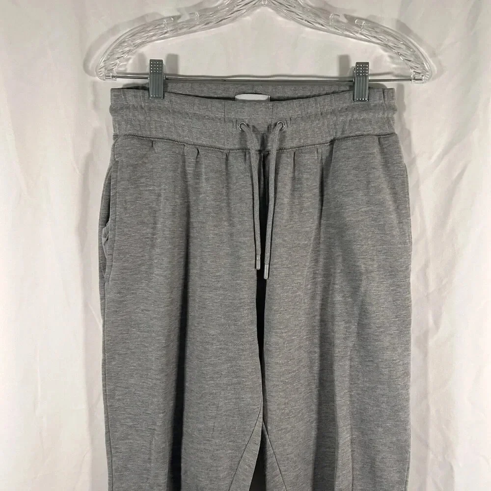 Topman Sweatpants Men's Small Grey Pull On Drawstring Pockets Elastic Waist